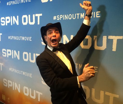 Maynard at Spin Out movie premiere in Sydney