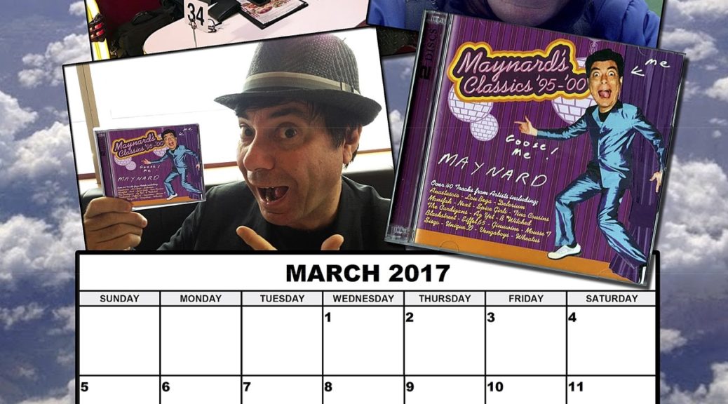 Page from Maynard March 2017 calendar