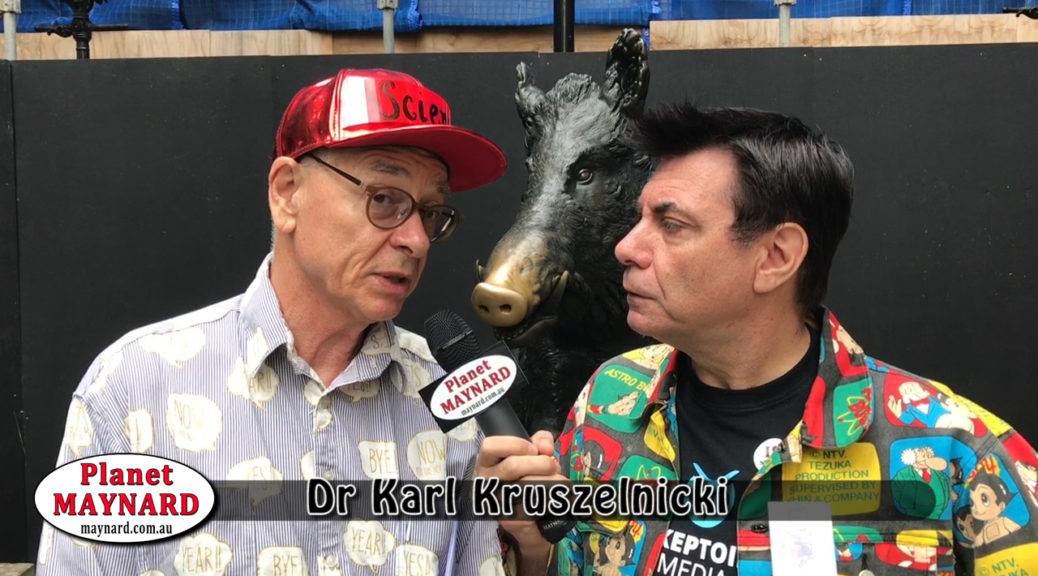 Dr Karl & Maynard at March For Science