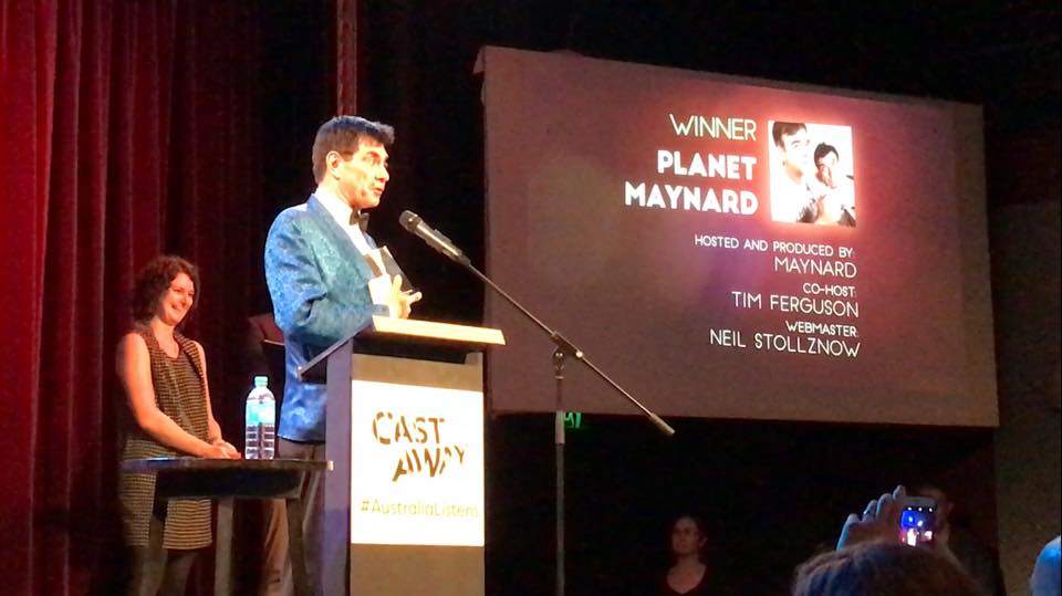 Planet Maynard wins Podcast Award