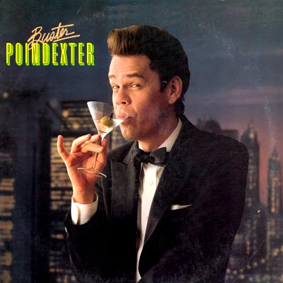 Buster Poindexter (David Johansen) on cover of his first album.