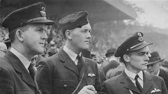 RAAF pilots 1945 in UK
