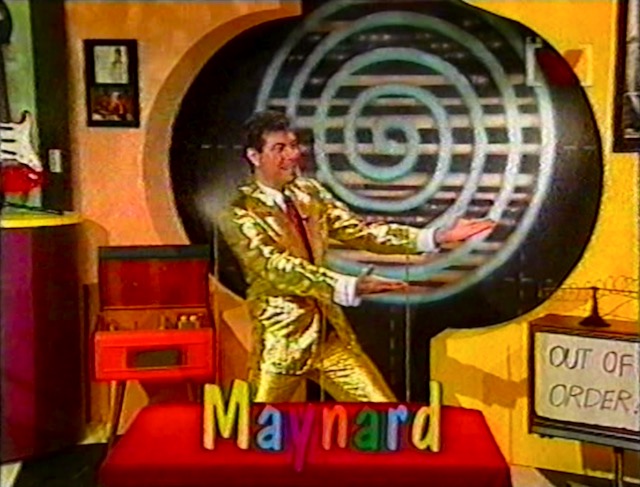 Maynard plate spinning on Rewind Channel V 1997