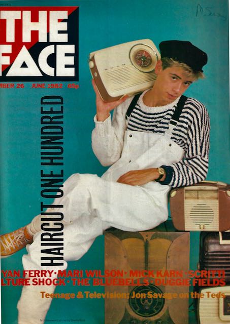 Face Magazine 1982 cover