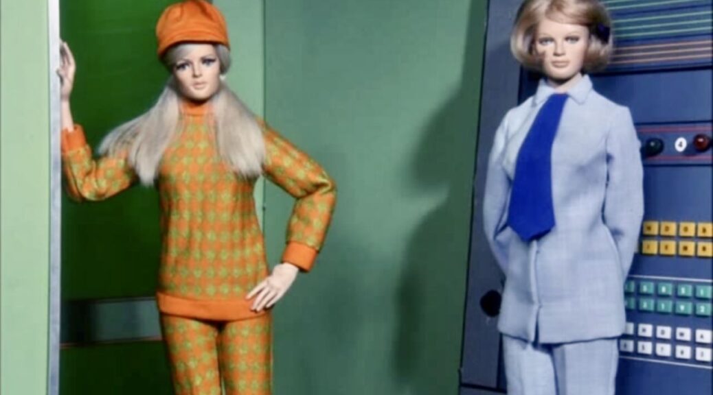The Angels go undercover as models. Captain Scarlet, Model Spy