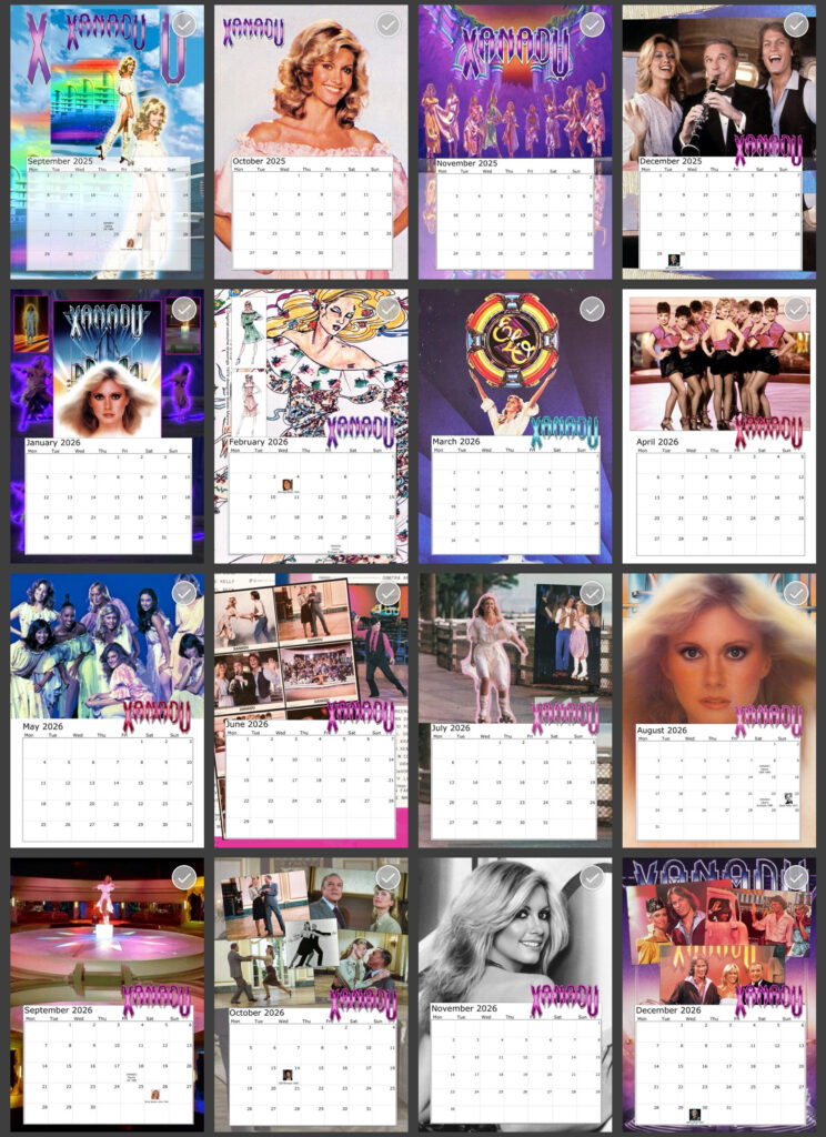 Maynard Xanadu 2025/26 calendar thumbnails