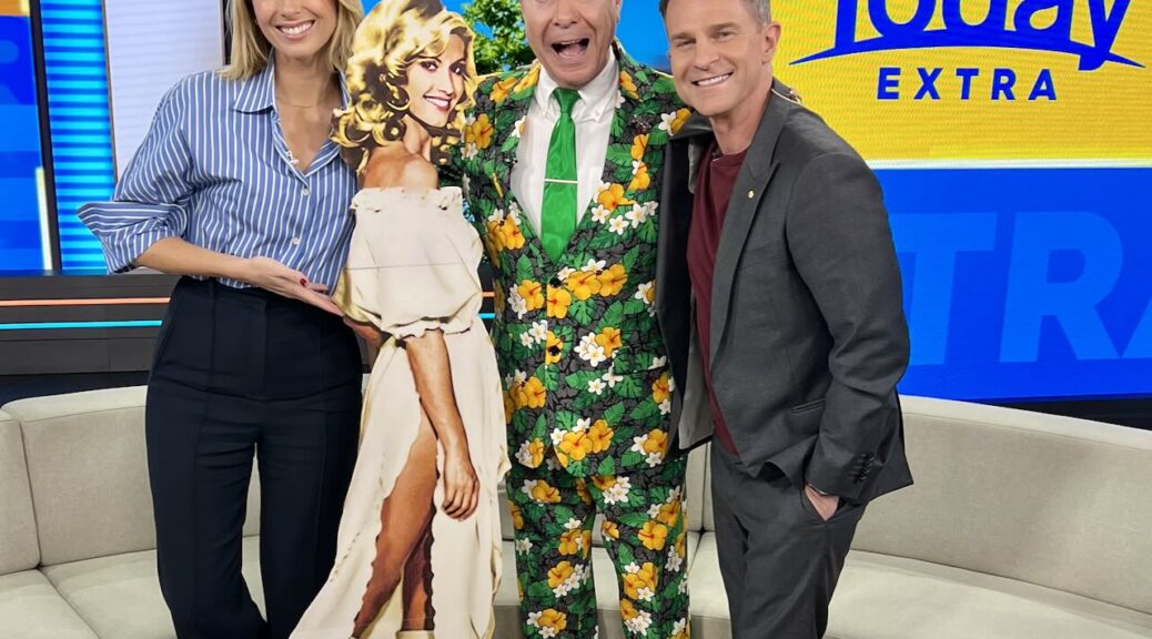 Mayard with David & Sylvia on Channel 9