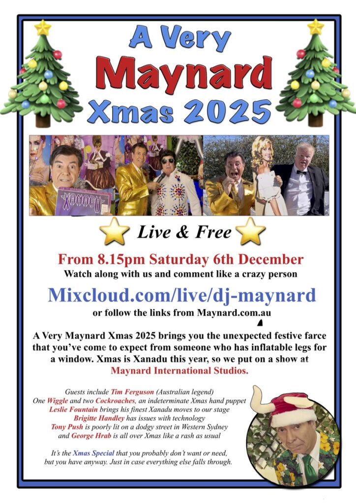 Poster for A Very Maynard Xmas 2025