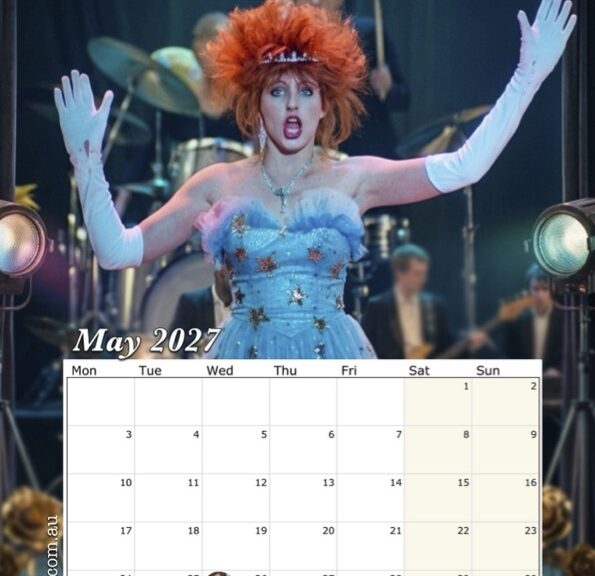 Starstruck Maynard calendar May 2027