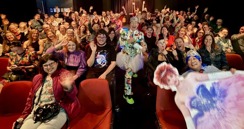 Maynard with Starstuck cinema 2 crowd Sydney Underground Film Festival 2026